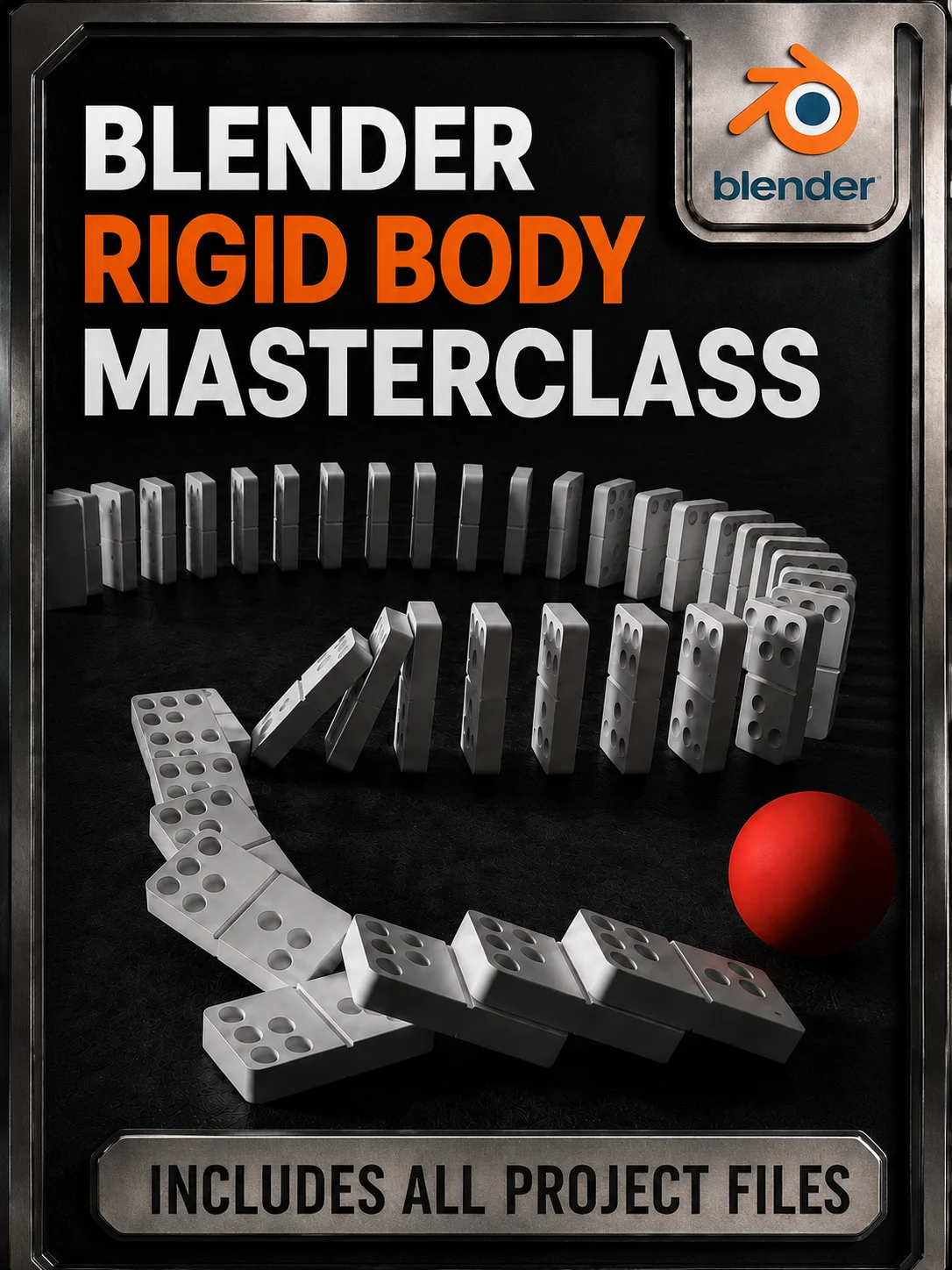 Blender Rigid Body Physics Course: All Project Files product image (1)