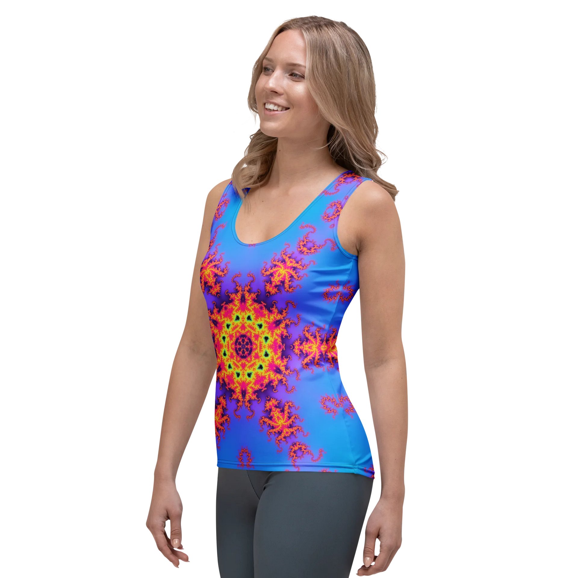 Fractal women's tank top - Minibrot Conference product image (3)