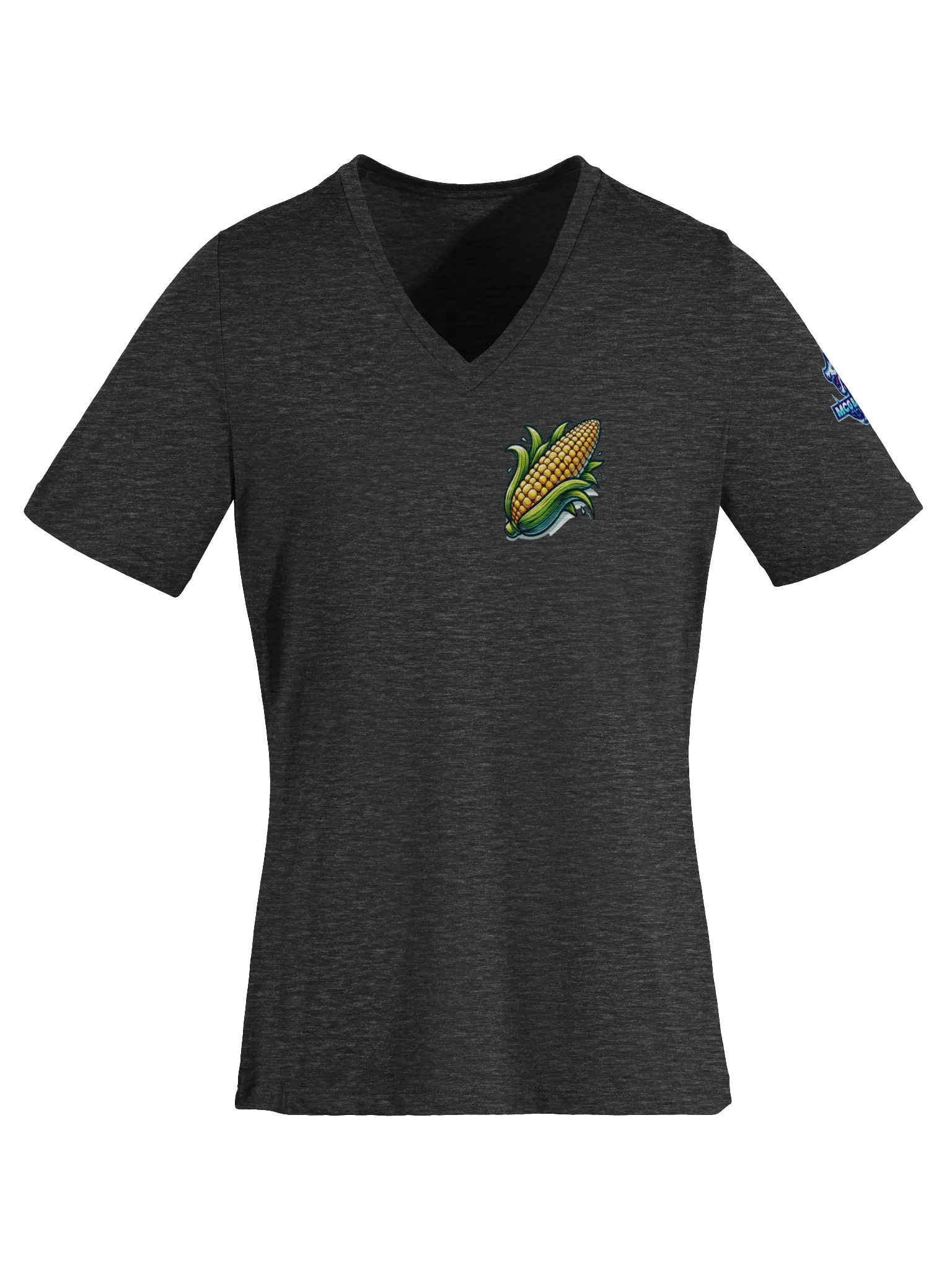 Ferocious Corn Women's V-Neck Tee product image (4)