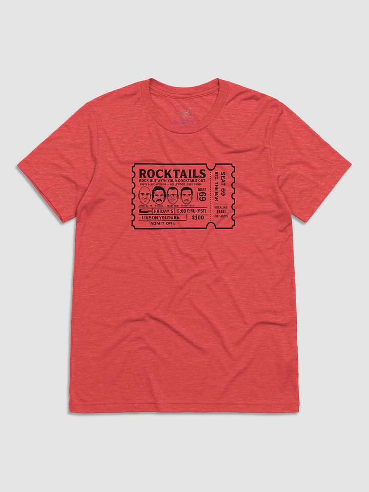 Rocktails Ticket T-Shirt product image (3)