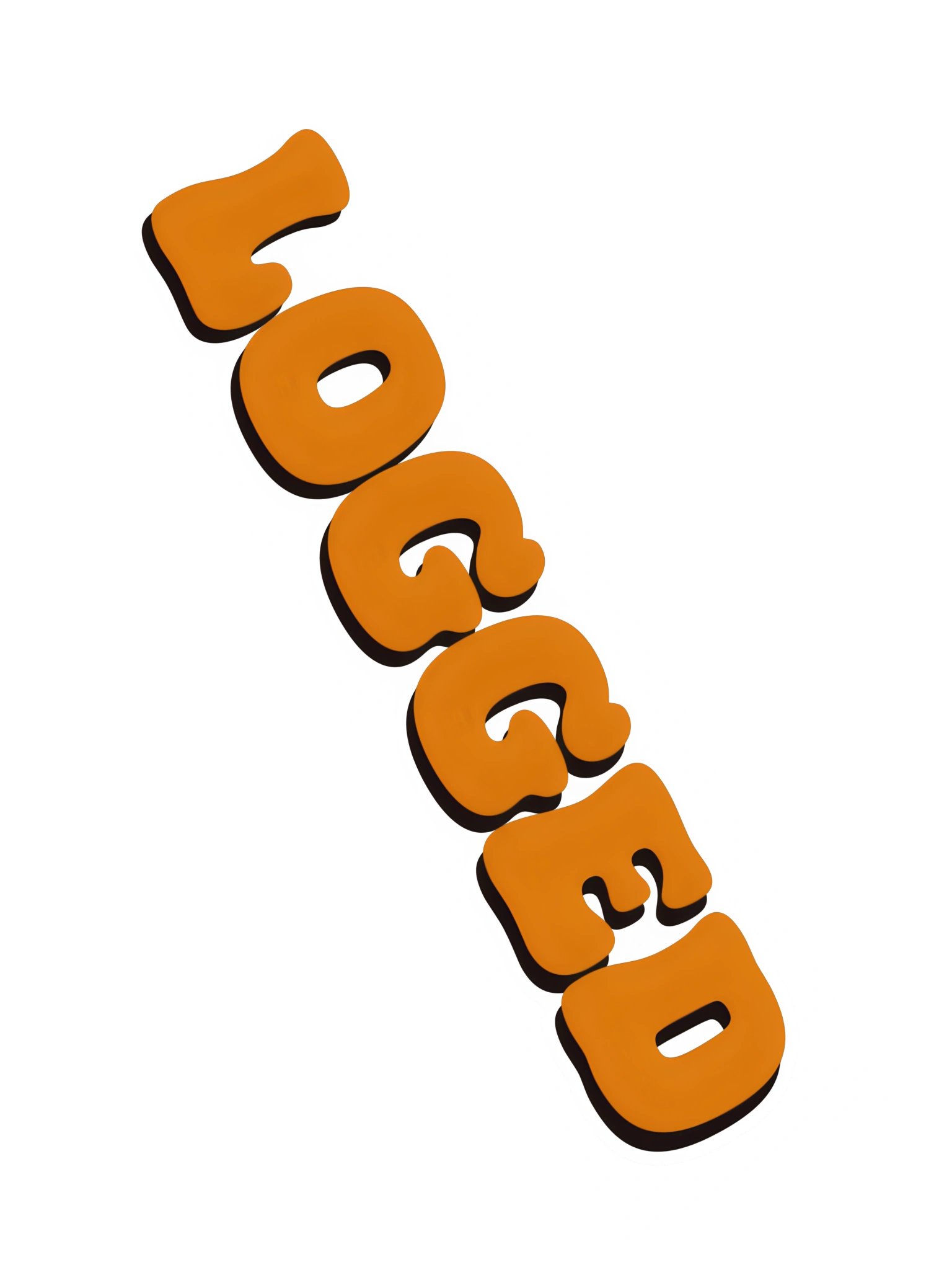 Logged Letter Vinyl Bumper Sticker product image (2)