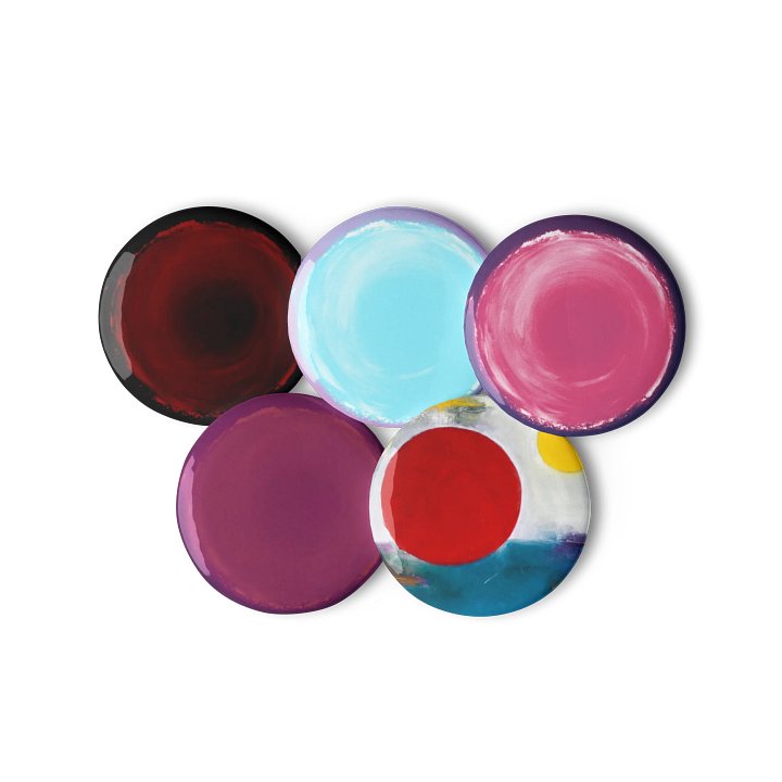 Dynamic Circles Pin Button Set product image (2)
