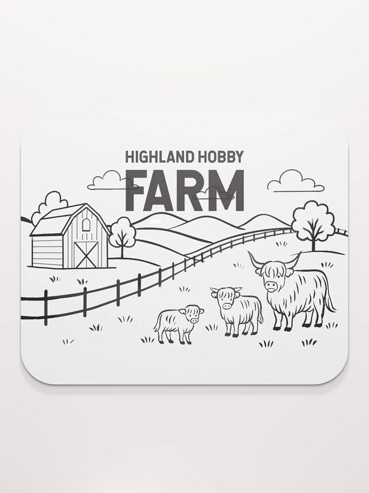 Highland Hobby Farm Mouse Pad - Spring Time! product image (2)