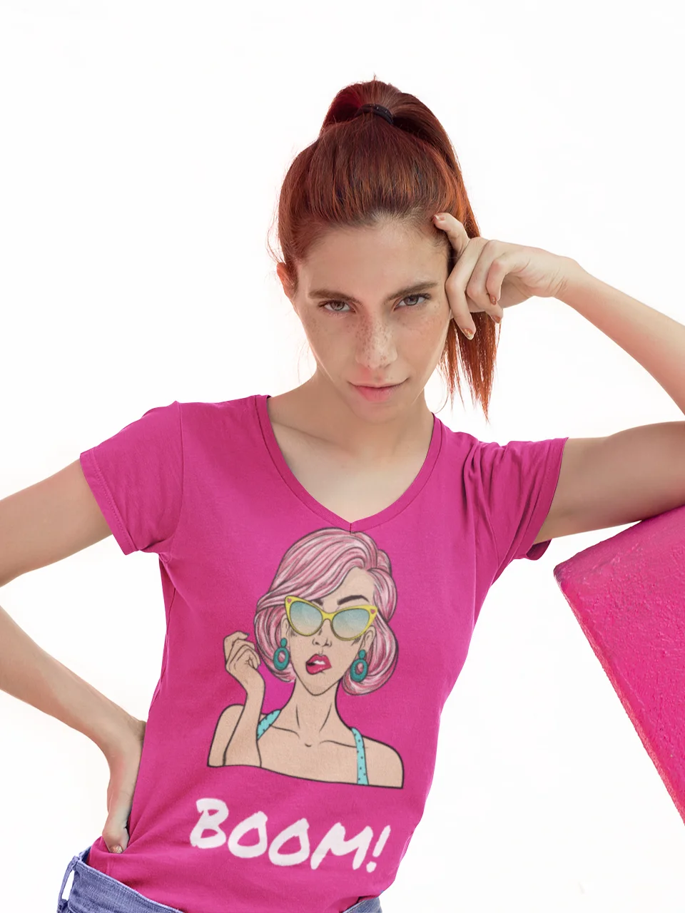 Boom Babe Pop Art Women's Tee product image (1)