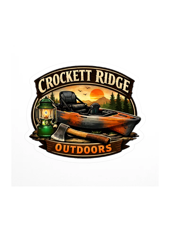 Outdoor Adventure Emblem Kiss Cut Stickers 01 product image (1)
