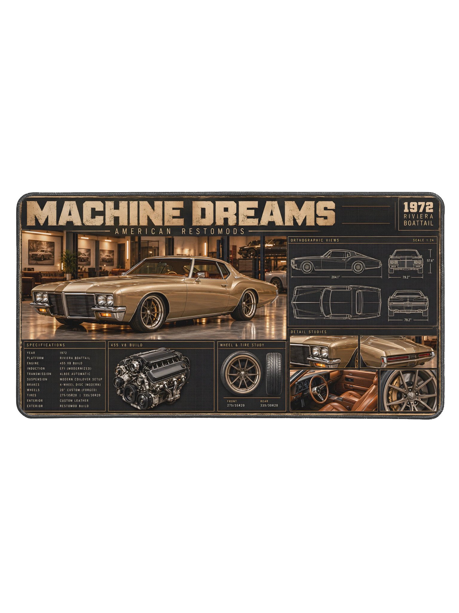 Machine Dreams // American Restomods — 1972 Riviera Boattail product image (1)