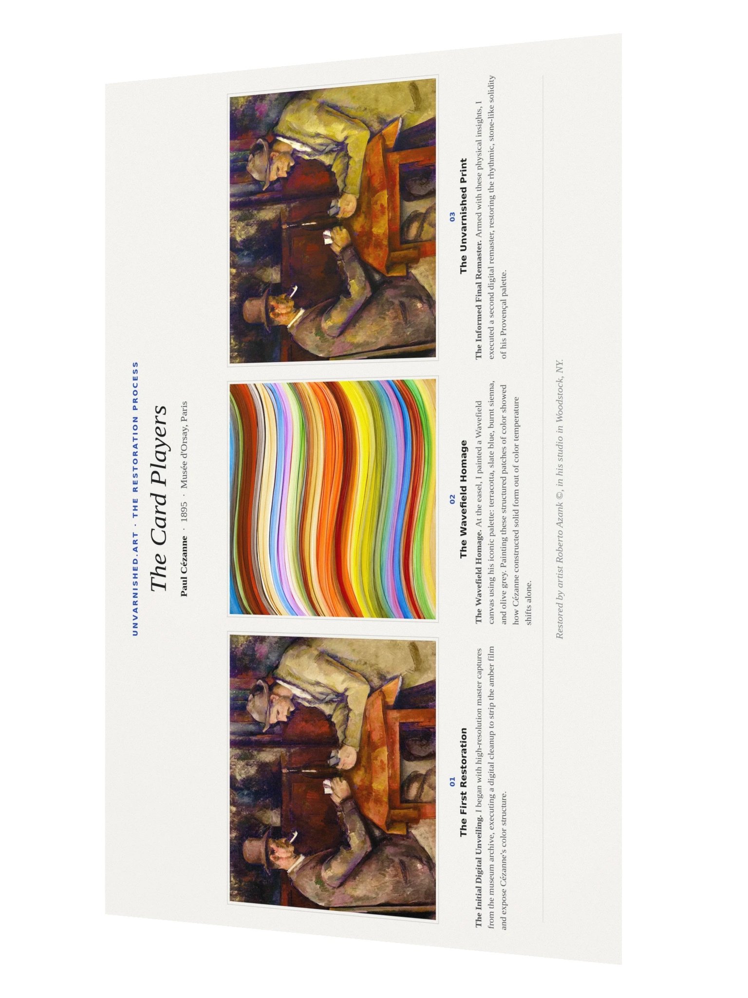 The Card Players — Process Poster product image (2)