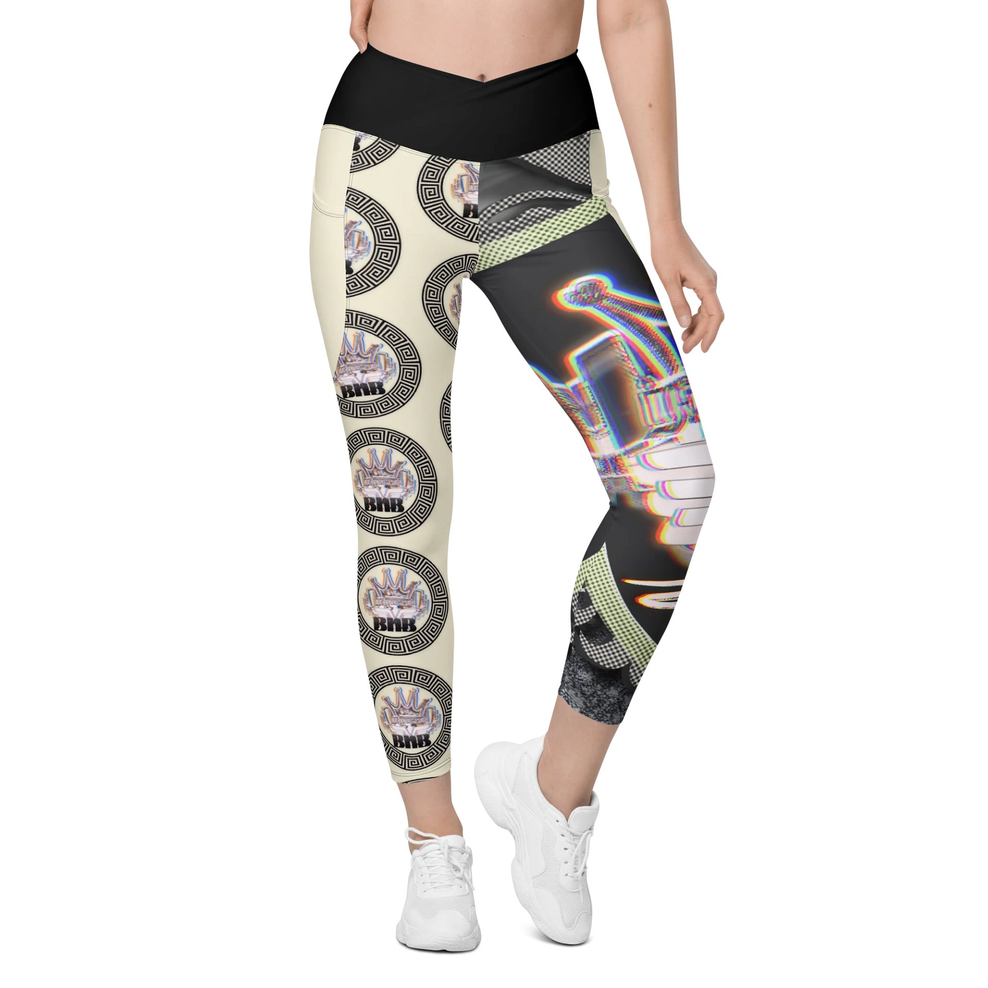 APB Crossover Leggings with Pockets product image (1)