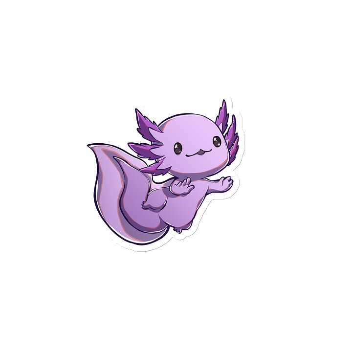 "Axolittle" Fridge Magnet product image (2)