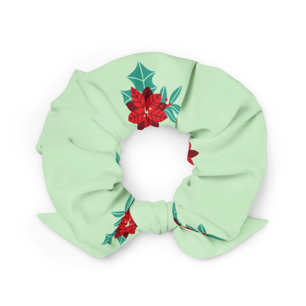 Blossoming Beauty Floral Scrunchie | Cute Aesthetic Hair Accessory product image (3)