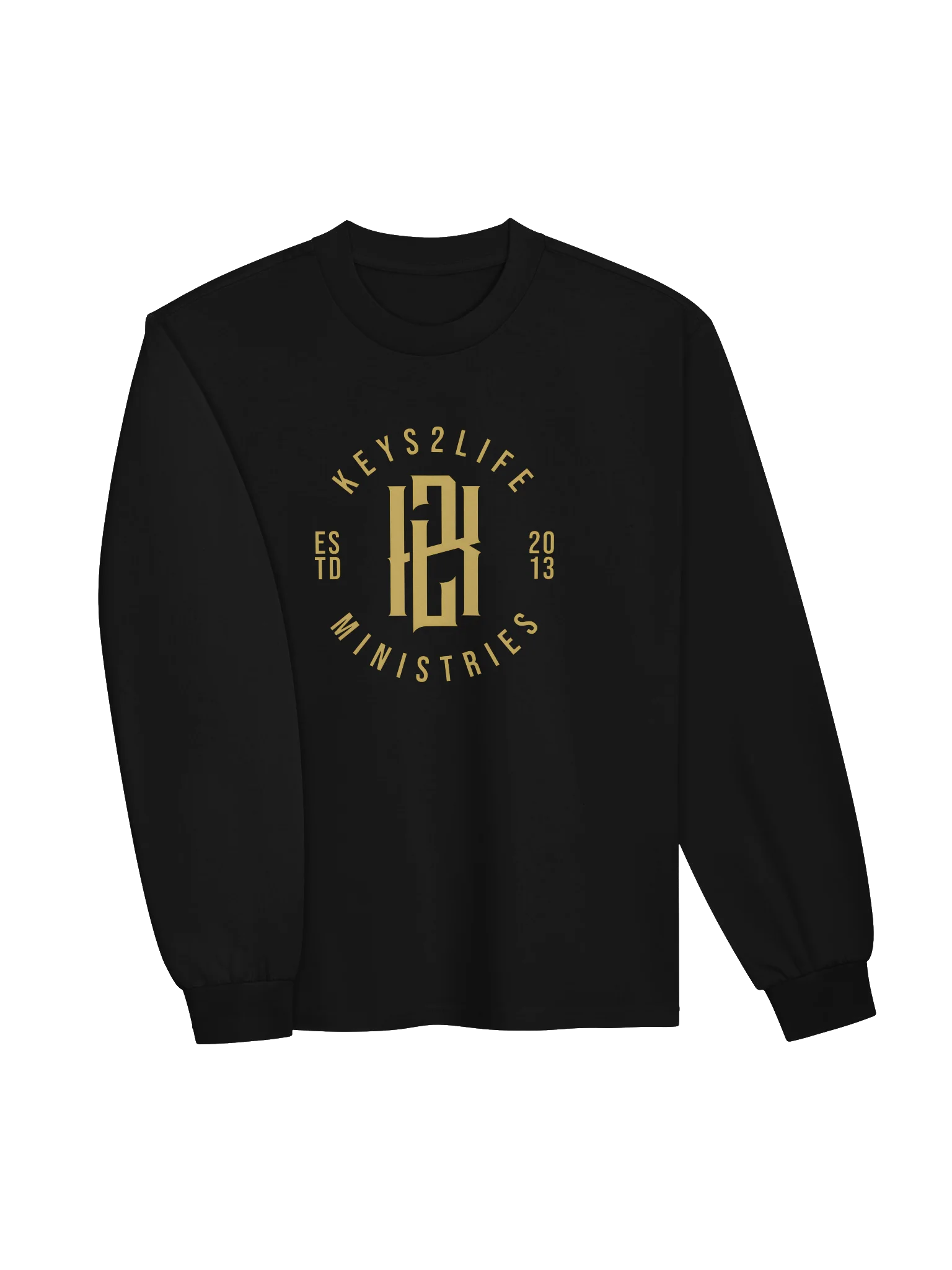 Keys2Life Ministries Gold Monogram Tee product image (17)