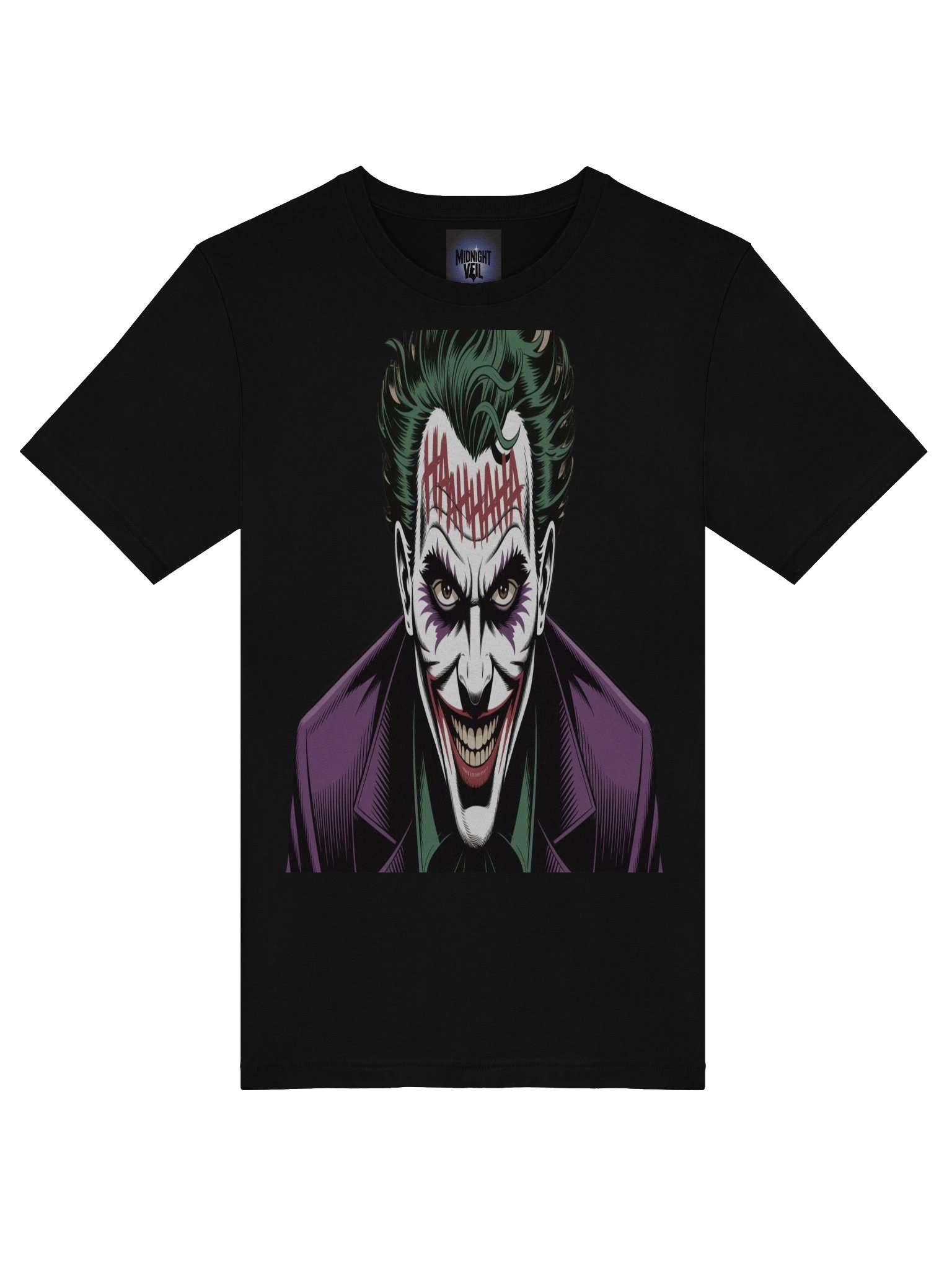 The Madcap Mirage: Joker-Inspired Graphic T-Shirt product image (7)