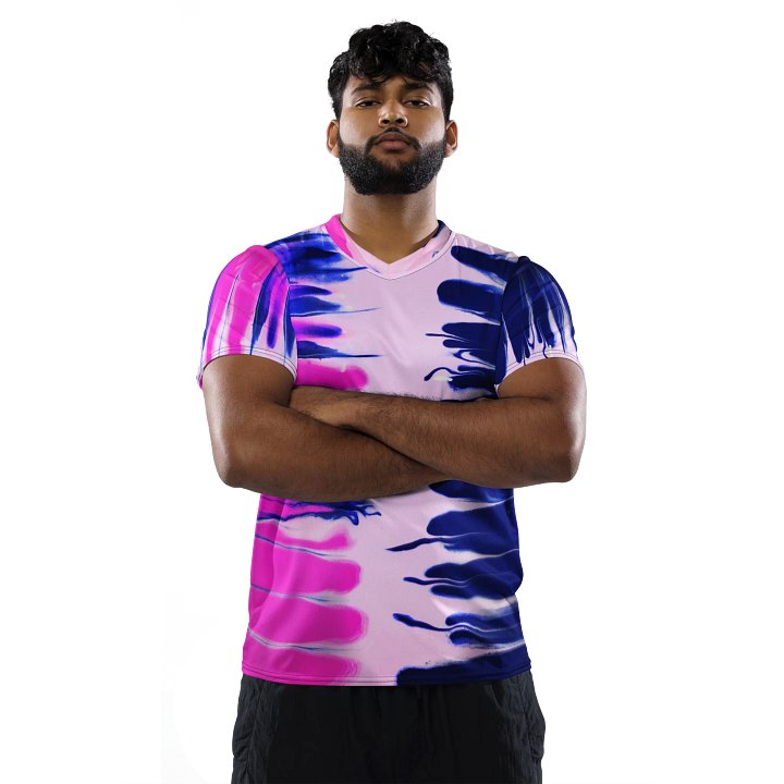 Transgender Flag Collection All-Over Print Recycled Unisex Sports Jersey by Sublicolor product image (2)