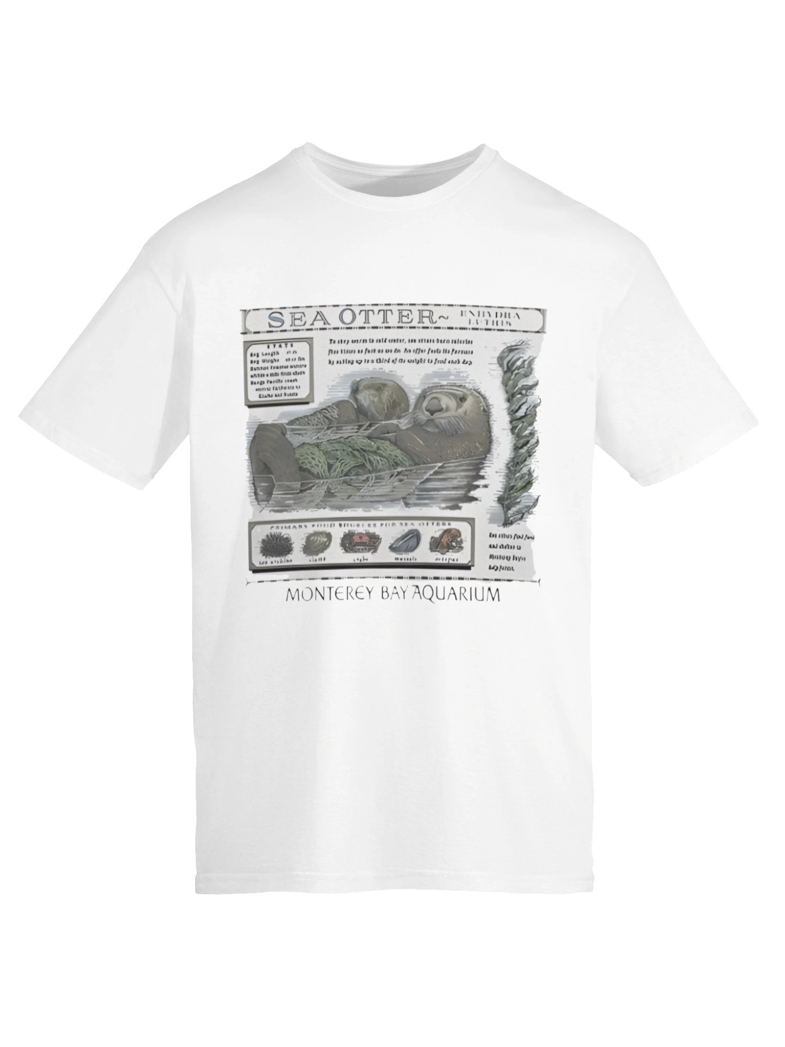 Sea Otter Monterey Bay Aquarium Shirt product image (13)