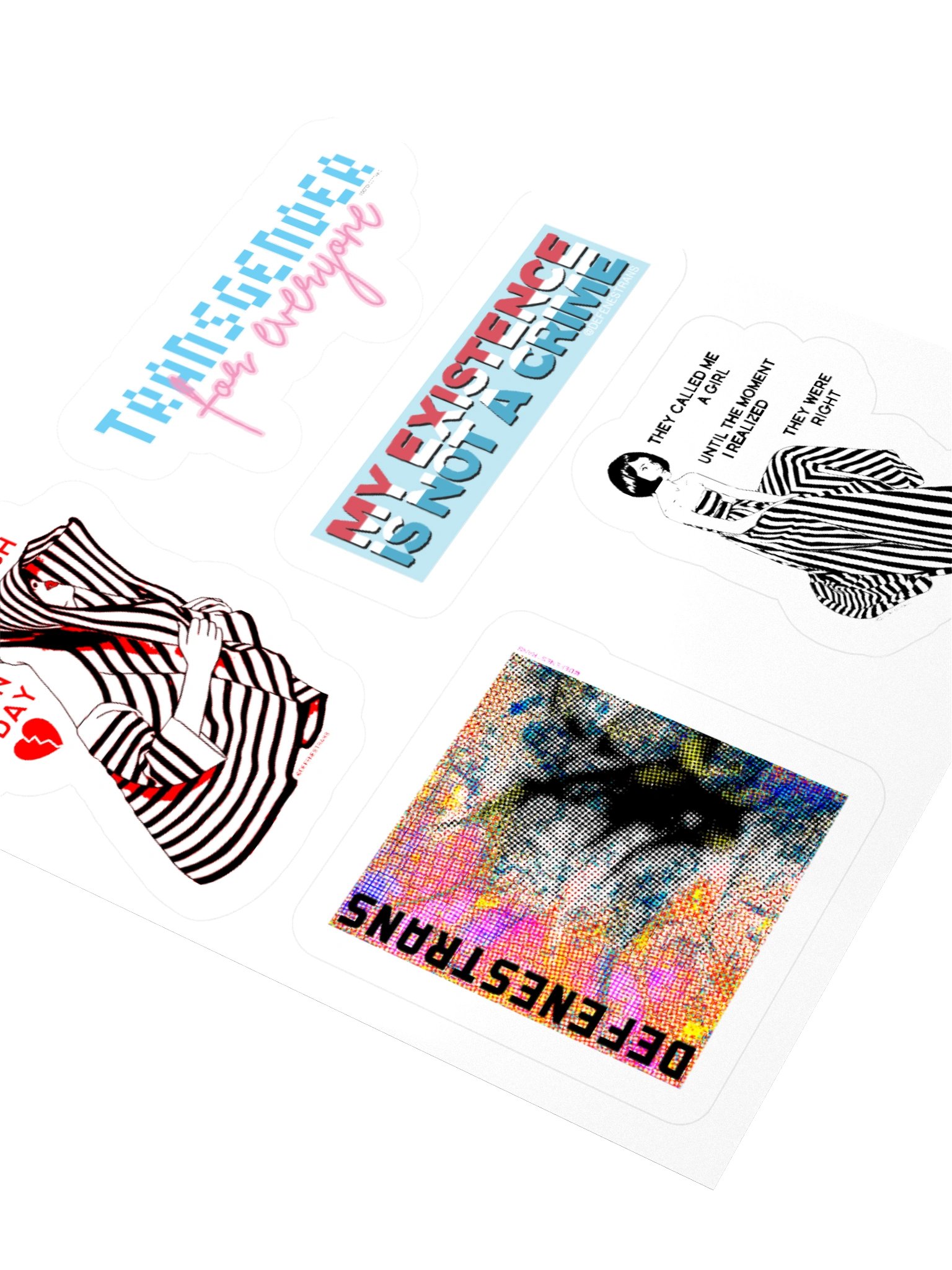 Trans sticker sheet product image (8)