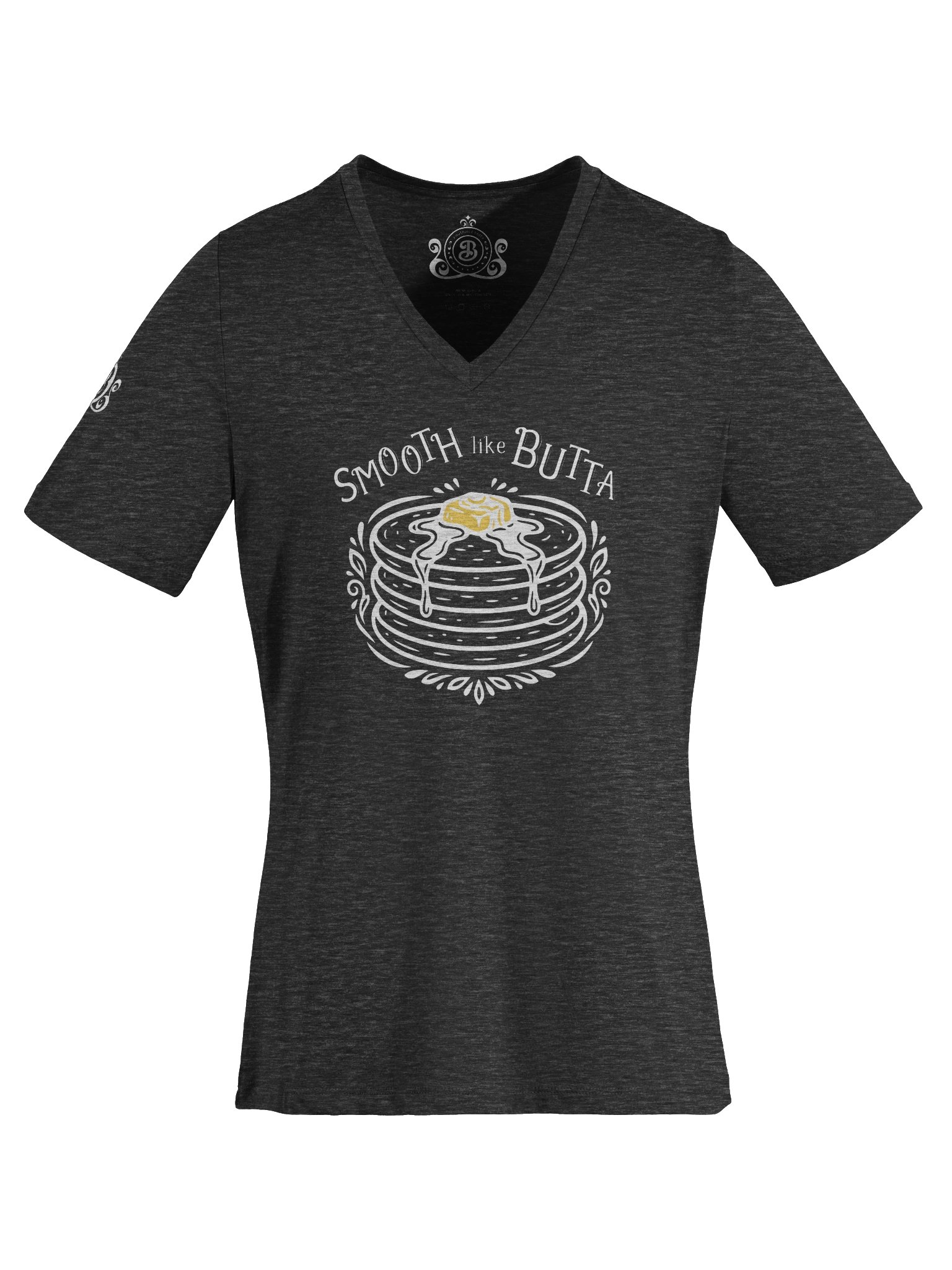 Smooth like Butta v-neck tee product image (22)
