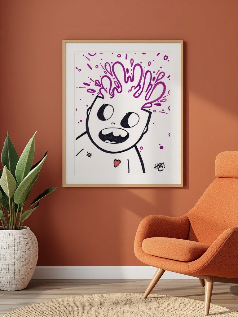 Out of Your Mind – Limited Edition Art Print (Unframed) product image (5)
