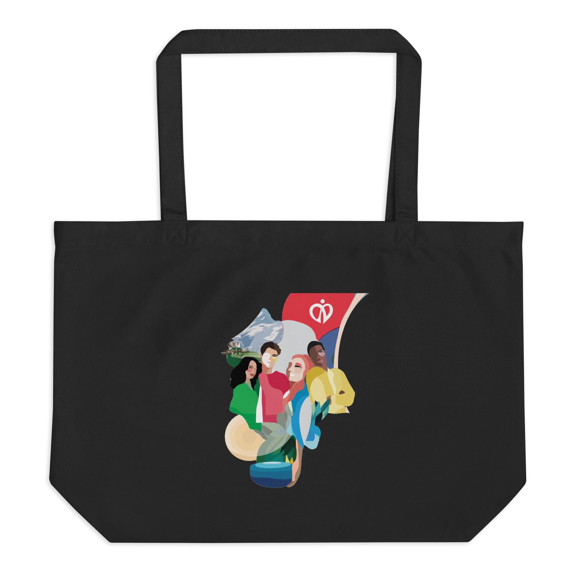 ORGANIC COTTON TOTE BAG OVERSIZED, PLANETARY COLLABORATION product image (1)