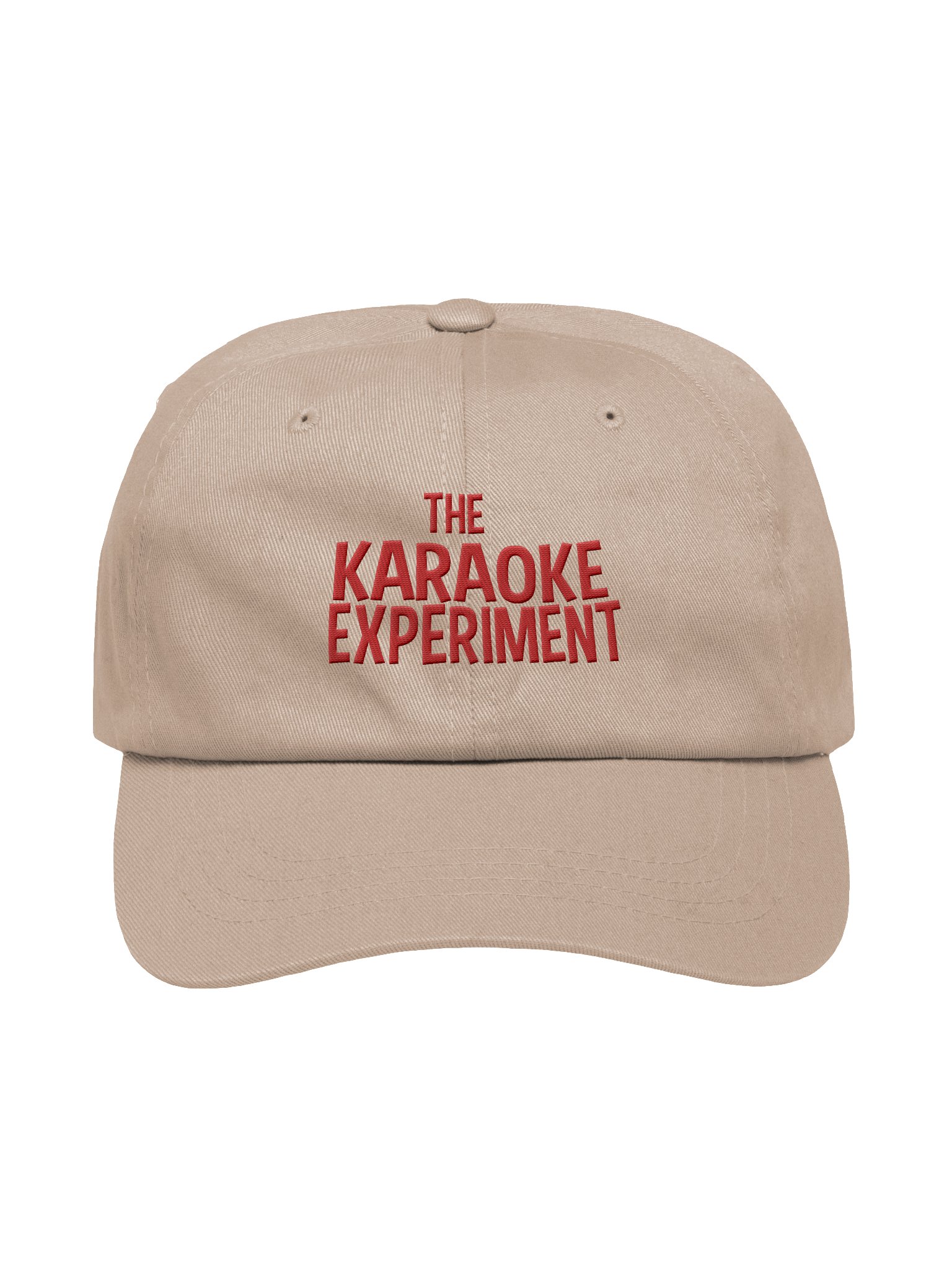 Karaoke Experiment Embroidered Cap product image (33)