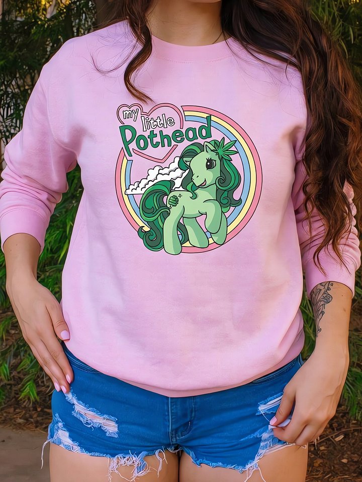 My Little Pothead Sweatshirt product image (2)