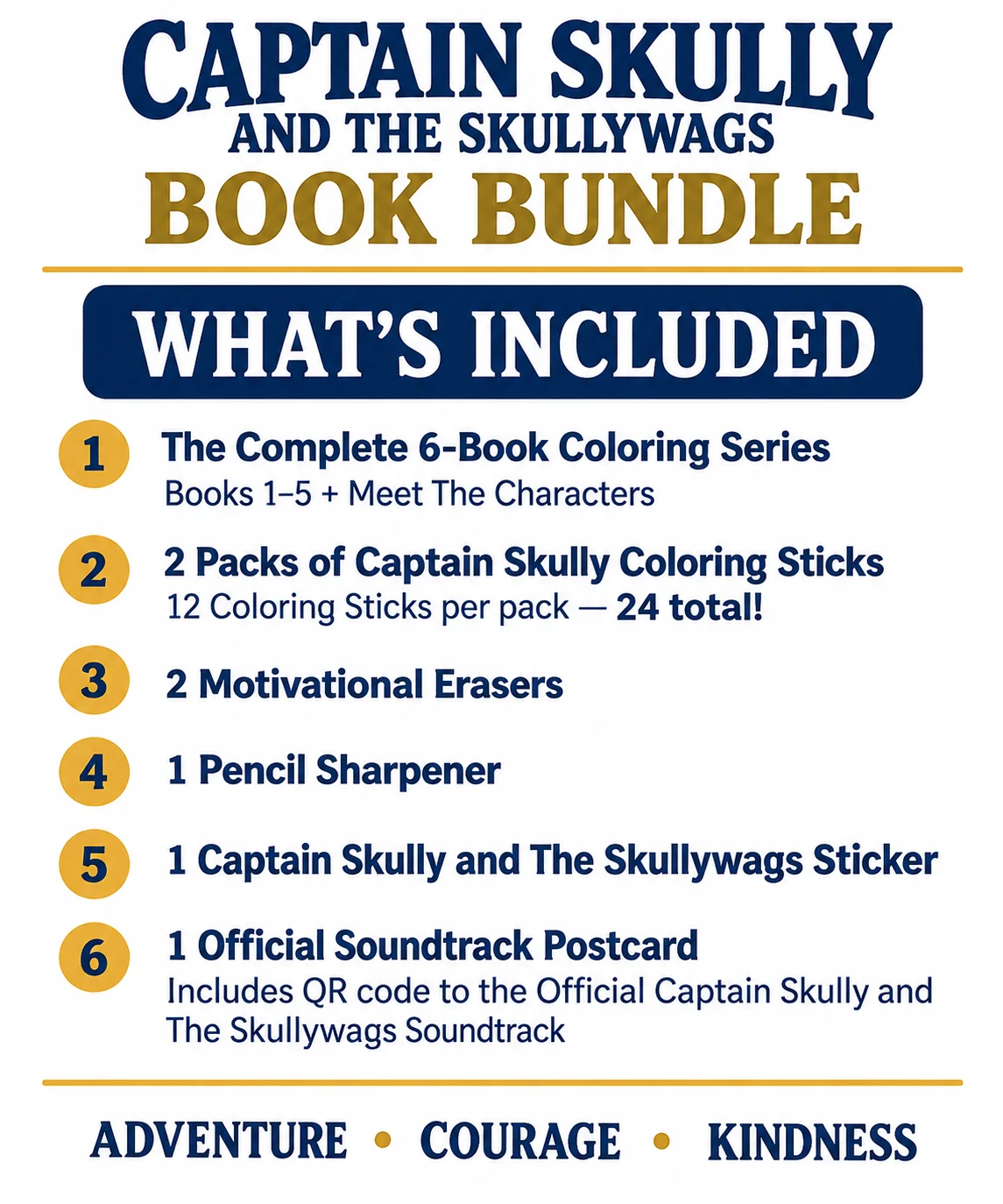 The Complete Captain Skully and The Skullywags Adventure Book Bundle product image (2)