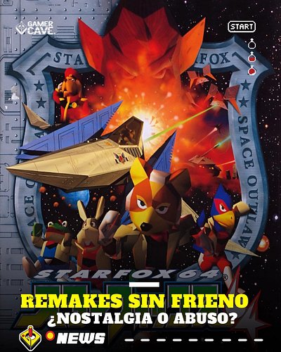 Star Fox está de regreso y para muchos gamers old school esto es pura nostalgia.

Pero claro… internet no podía dejarlo tranq...