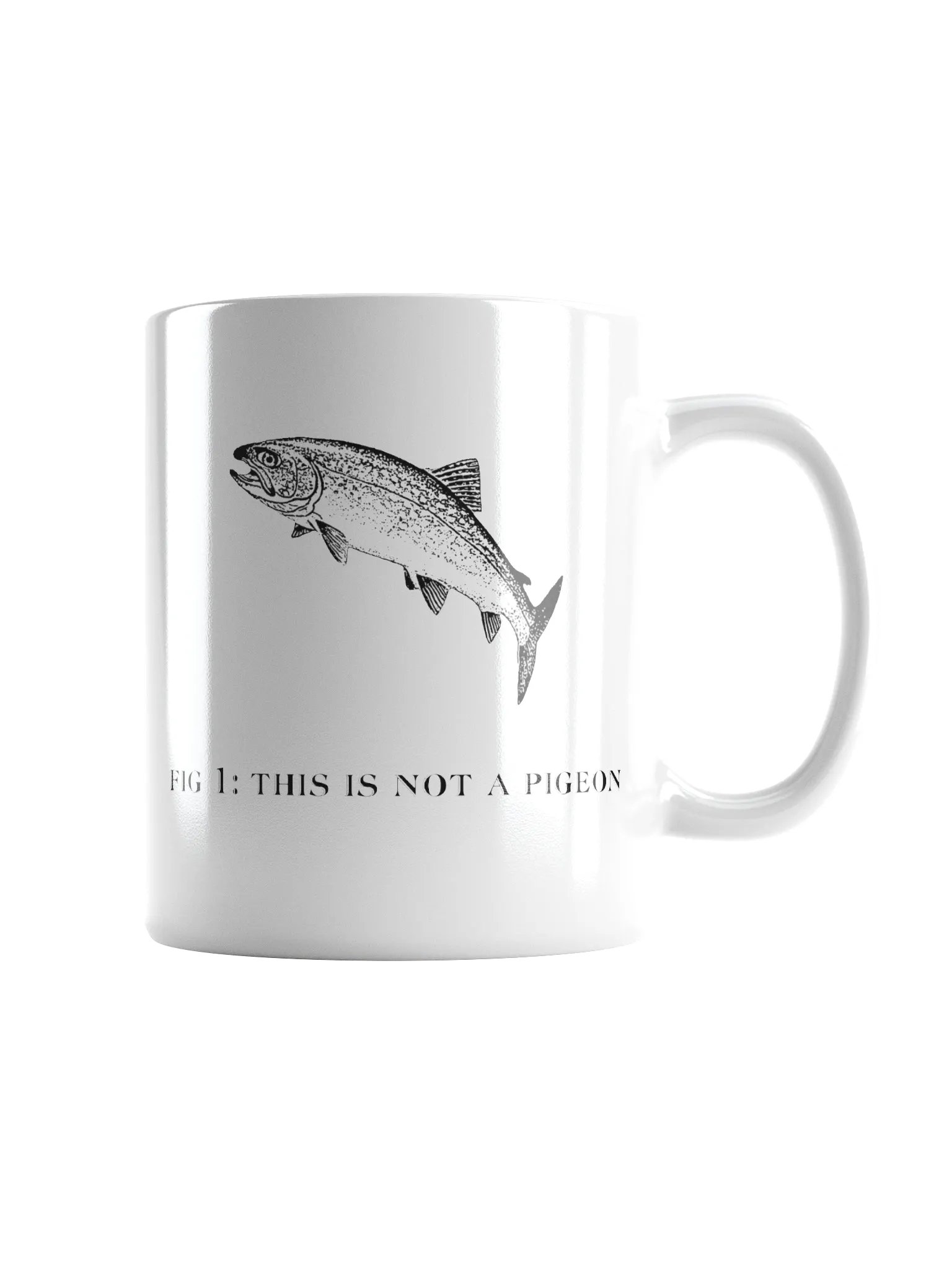 Not A Pigeon-Trout Mug product image (2)