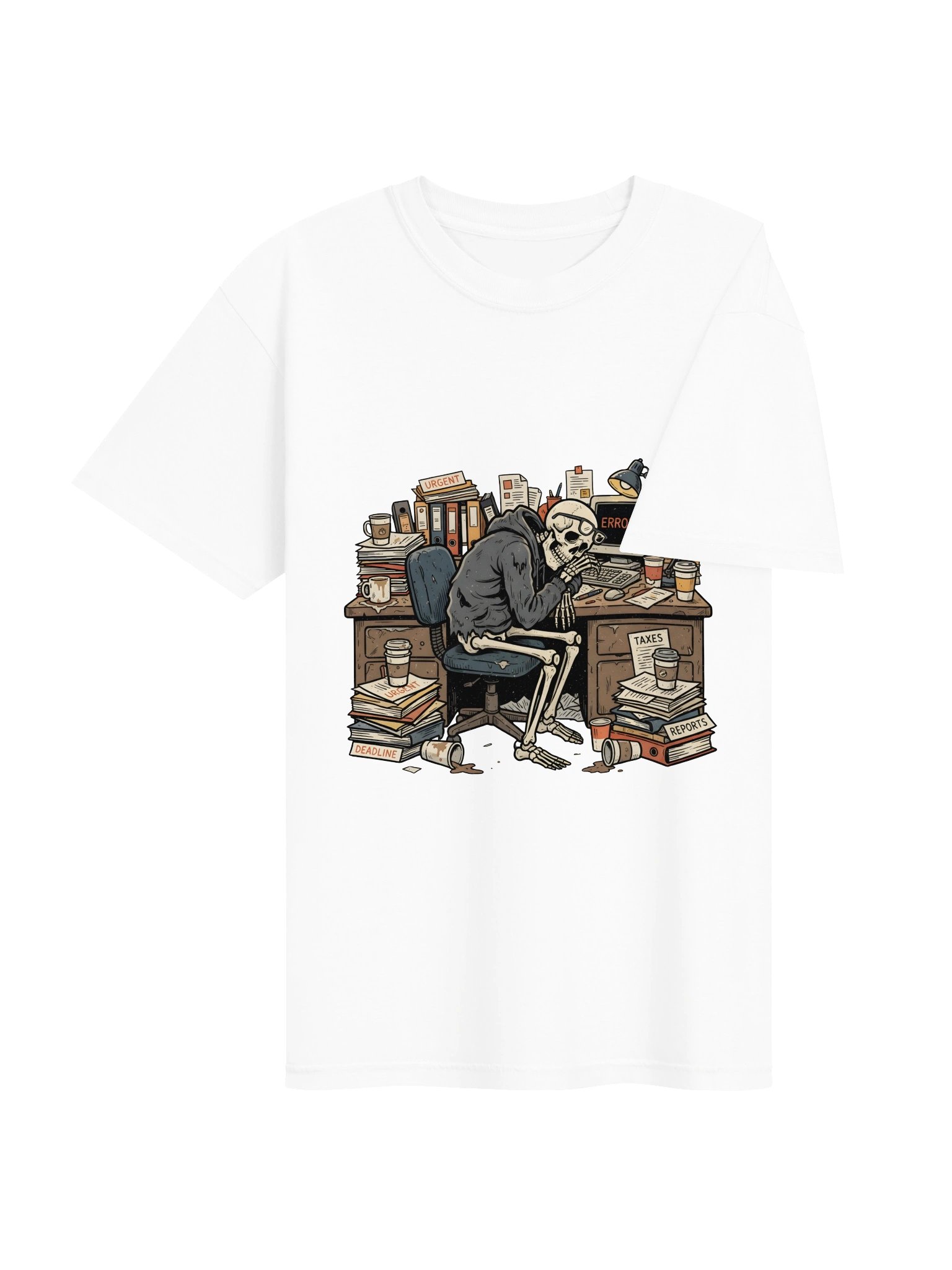 Working Overtime Skeleton Tee product image (4)