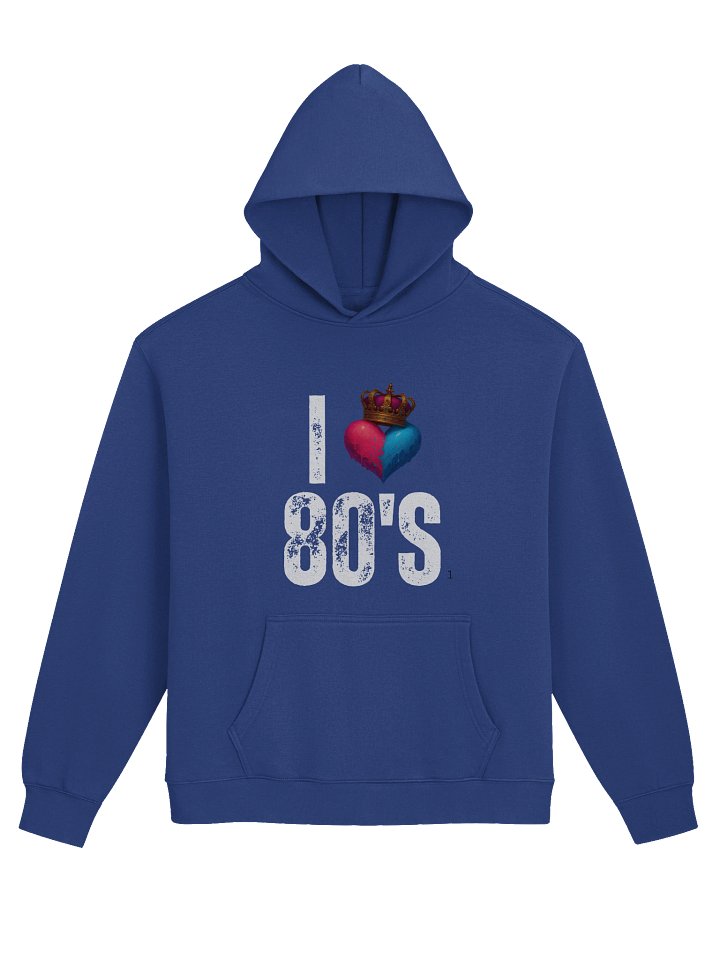 I Love 80s Oversized Hoodie product image (2)