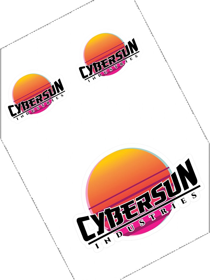 Cybersun Sticker pack product image (1)