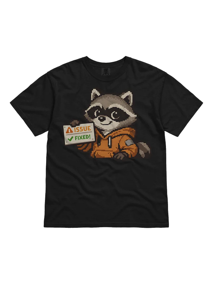 Issue Fixed Raccoon T-Shirt product image (1)