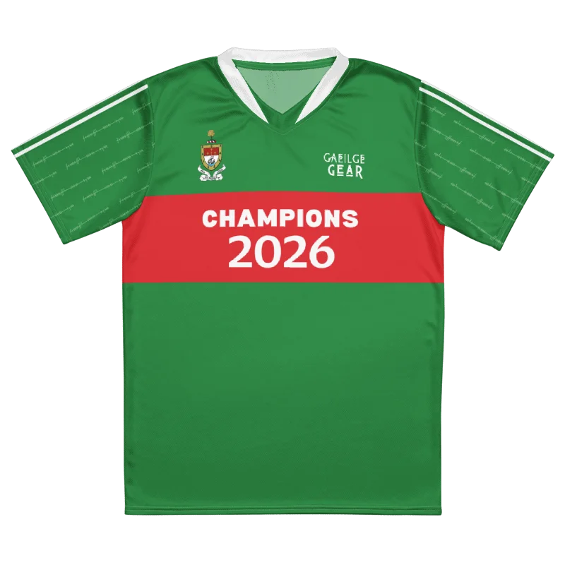 MAYO - Champions 2026 ☘️ Recycled Unisex Sports Jersey product image (1)