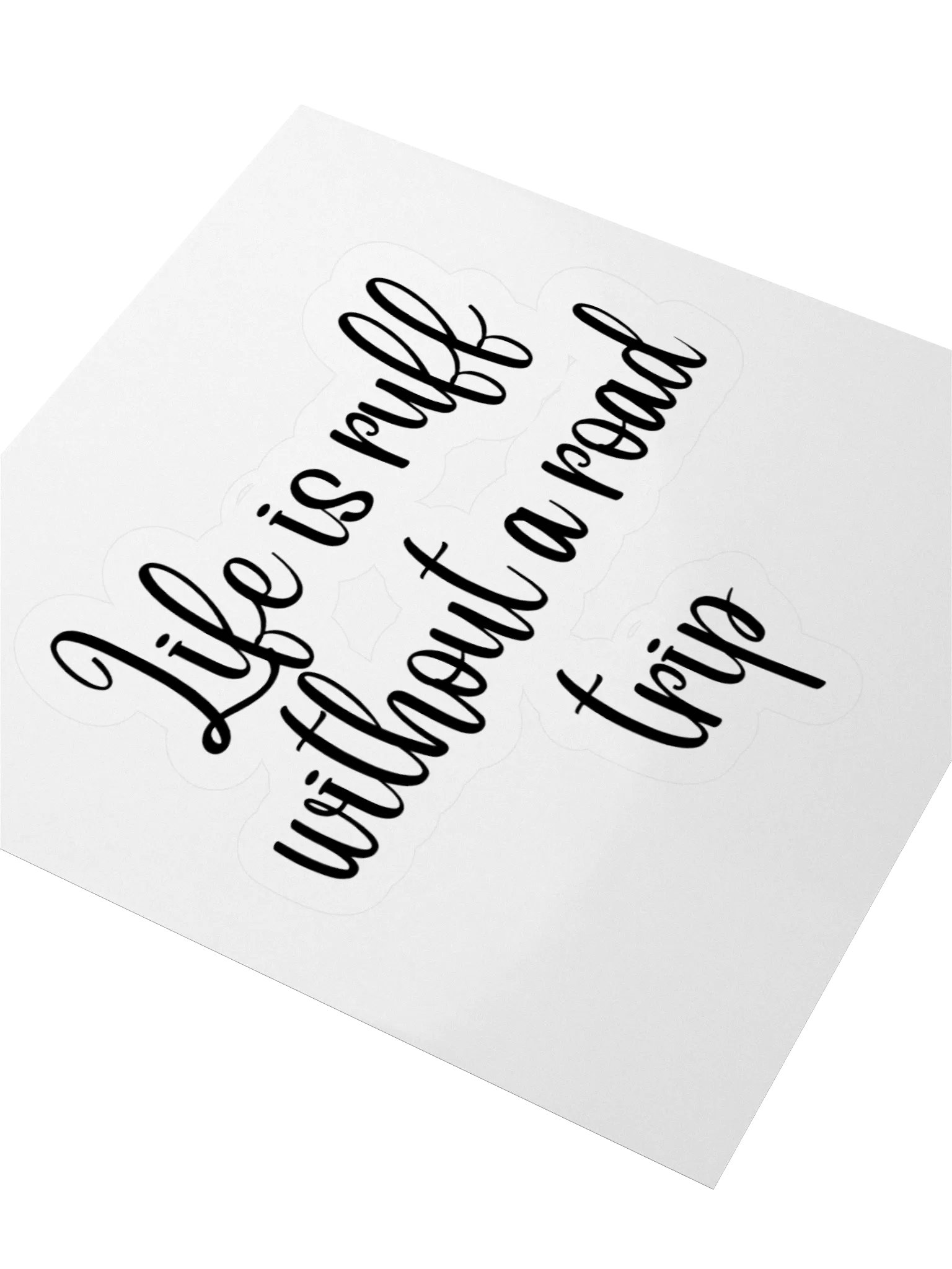 “Life Is Ruff Without a Road Trip” Sticker product image (7)