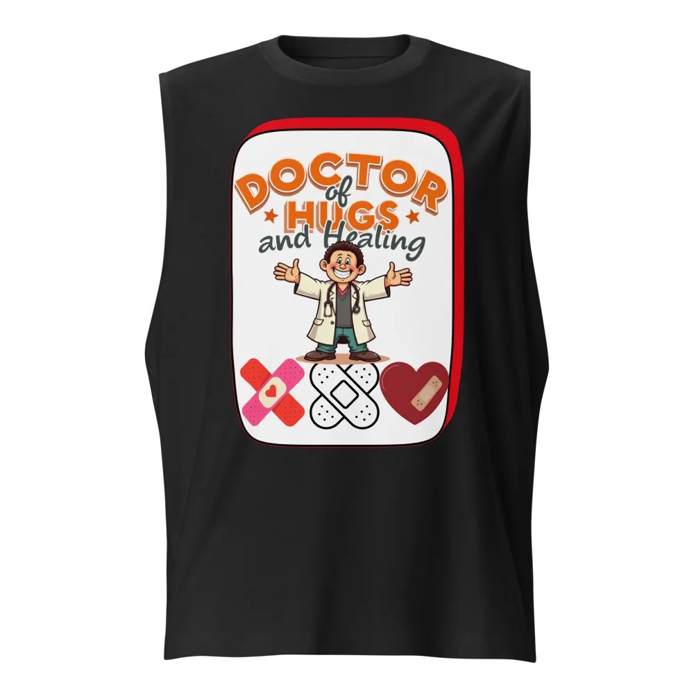 Doctor of Hugs and Healing Muscle Tank product image (1)