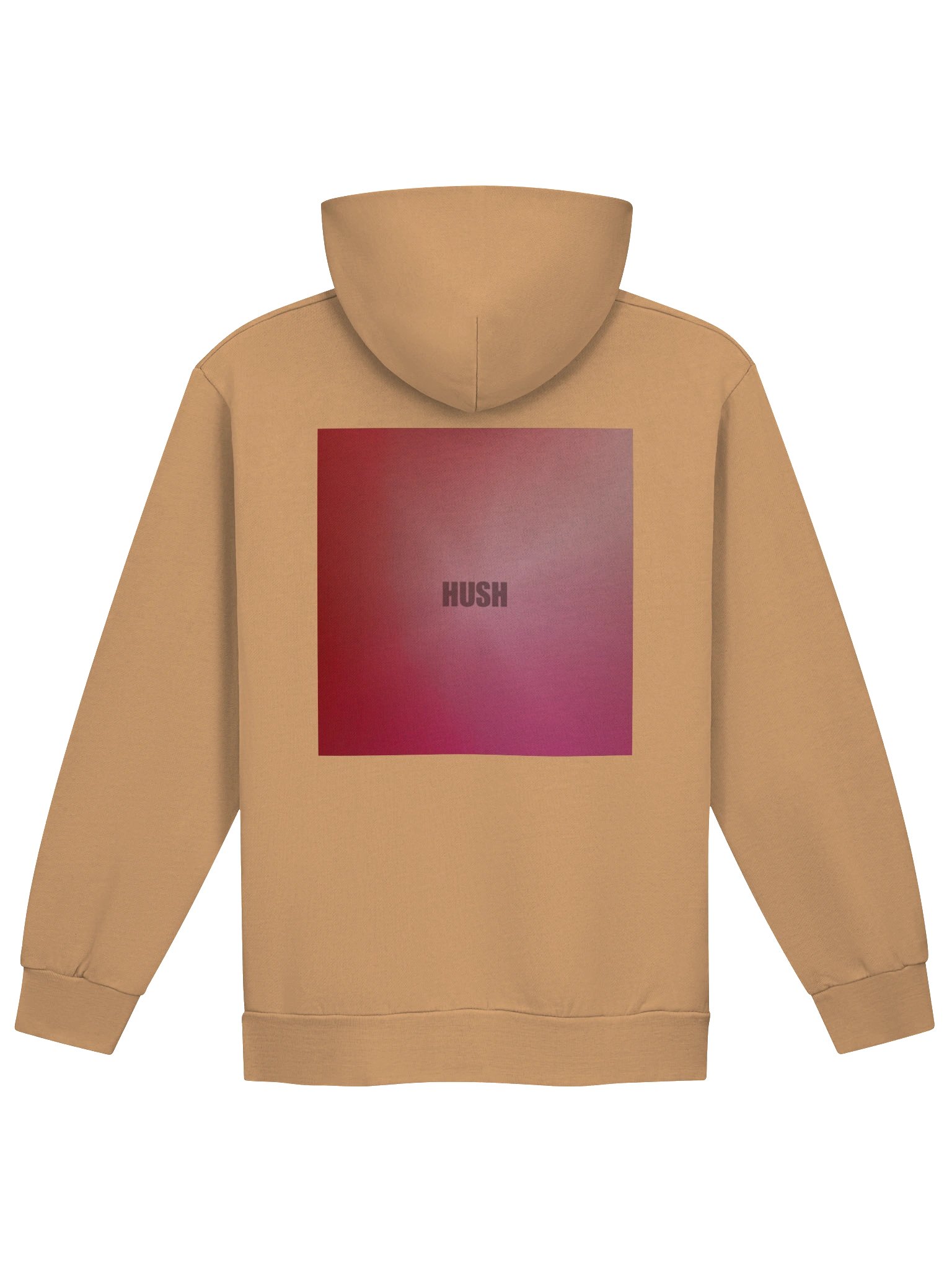 HUSH HOODIE BLACK LOGO product image (2)