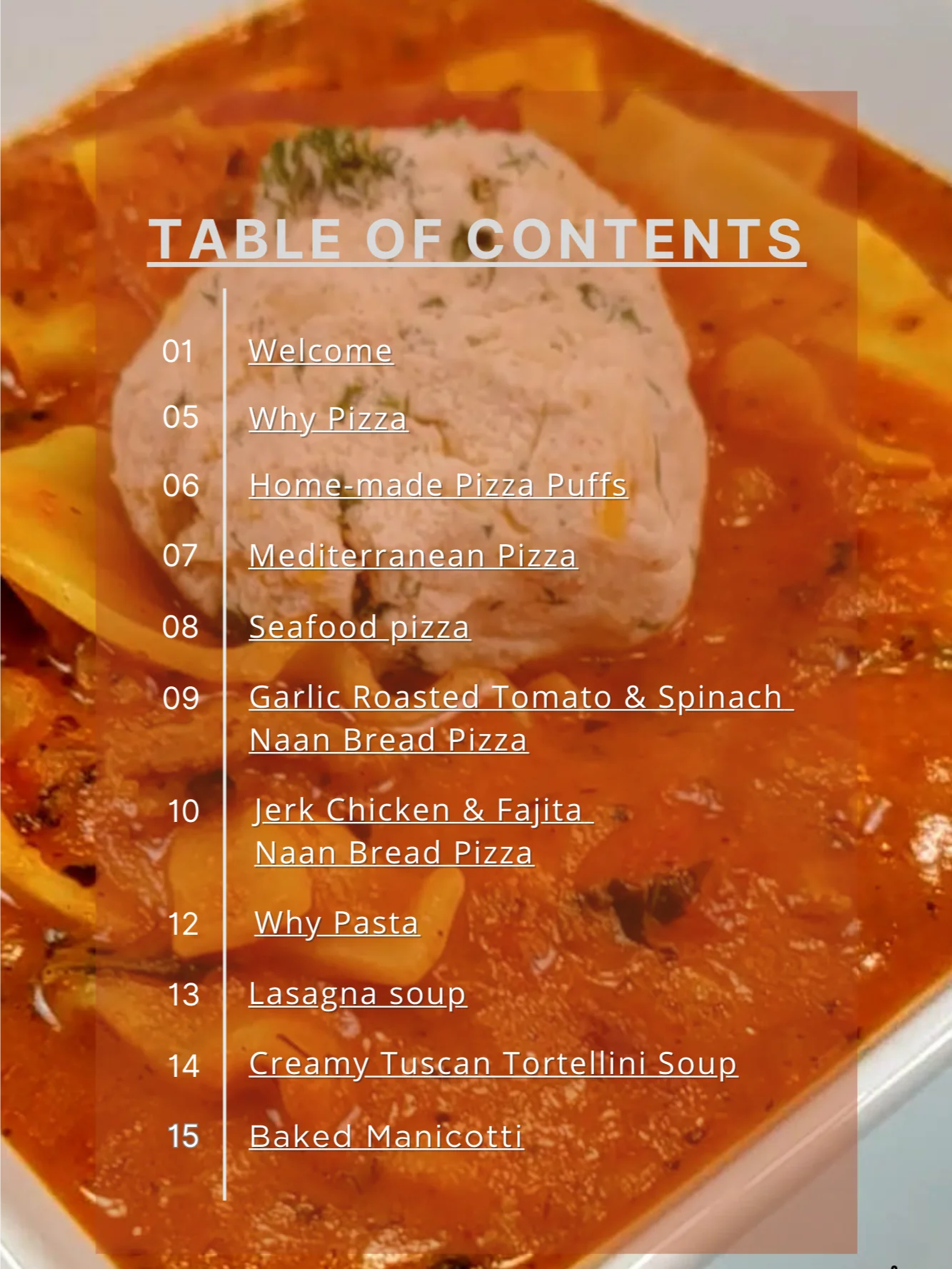 TasteDis Pizza & Pasta E-Cookbook product image (2)