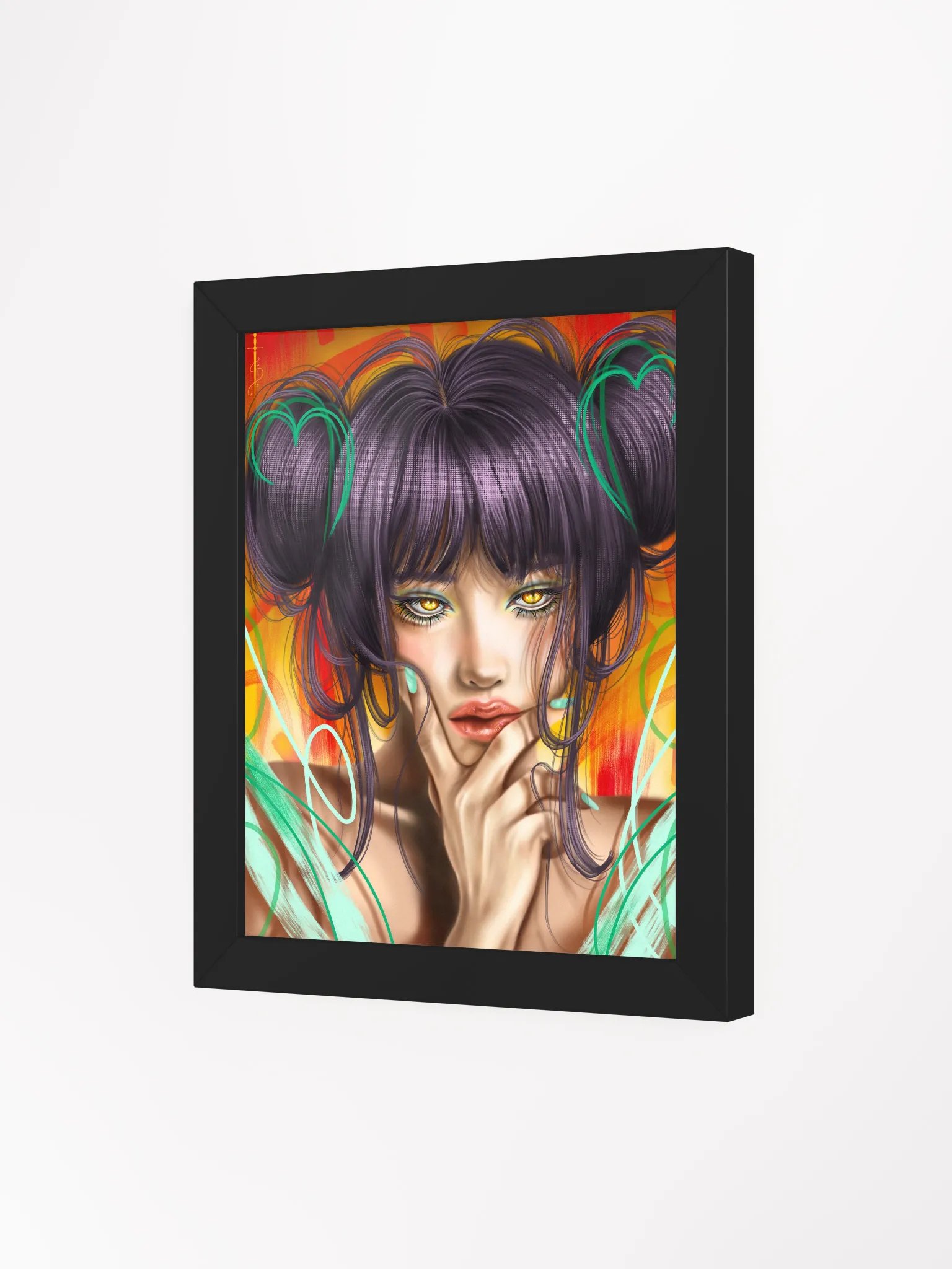 graphic girl framed product image (3)