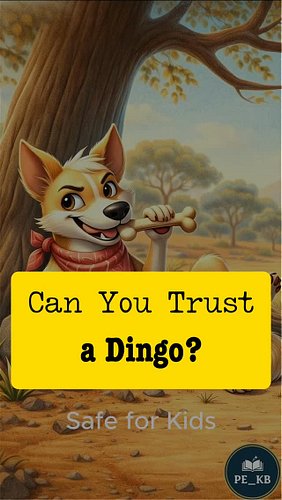 Can You Trust a Dingo?
#kidsbooks #readaloud #activitybook #kids