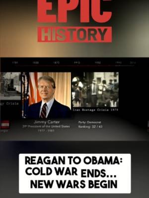 From Reagan to Obama: how the Cold War ended and new wars began The dramatic shift in US foreign policy across four presidencies. Watch the full video at Epic History #History #EpicHistory #USPresidents #ColdWar #HistoryTok