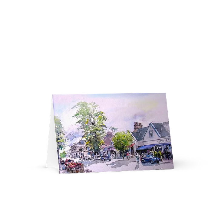 Clive Ramsay & Clock, Bridge of Allan (watercolour) product image (1)