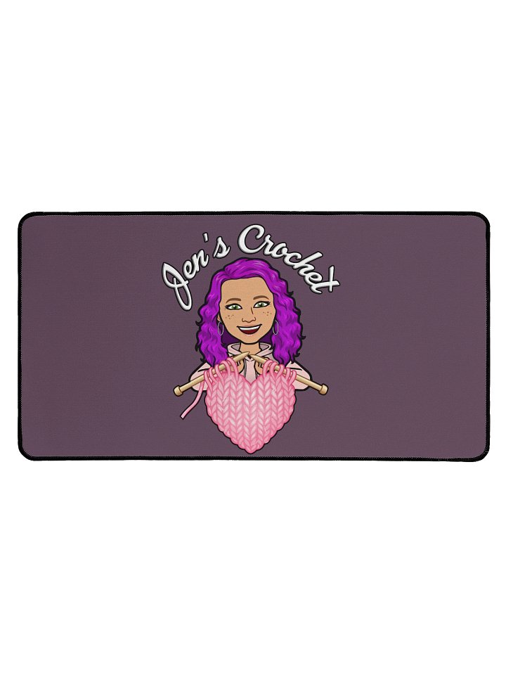 Jen's Crochet Desk Mat product image (1)