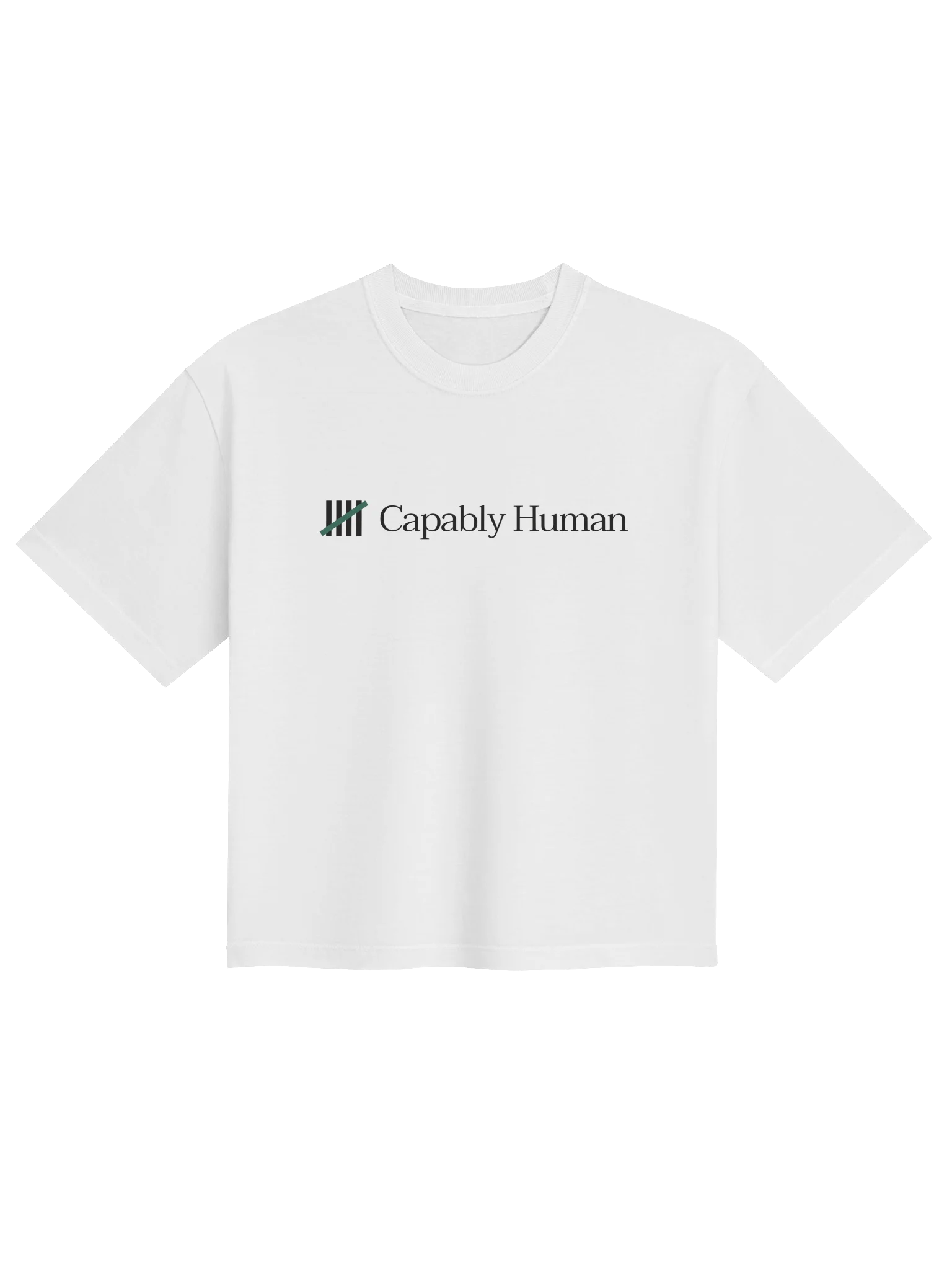 Capably Human - Women's Heavyweight Boxy T-Shirt product image (1)