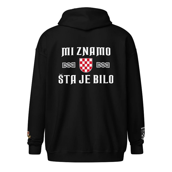 Guardian Spirit Checkerboard Zip Hoodie product image (1)