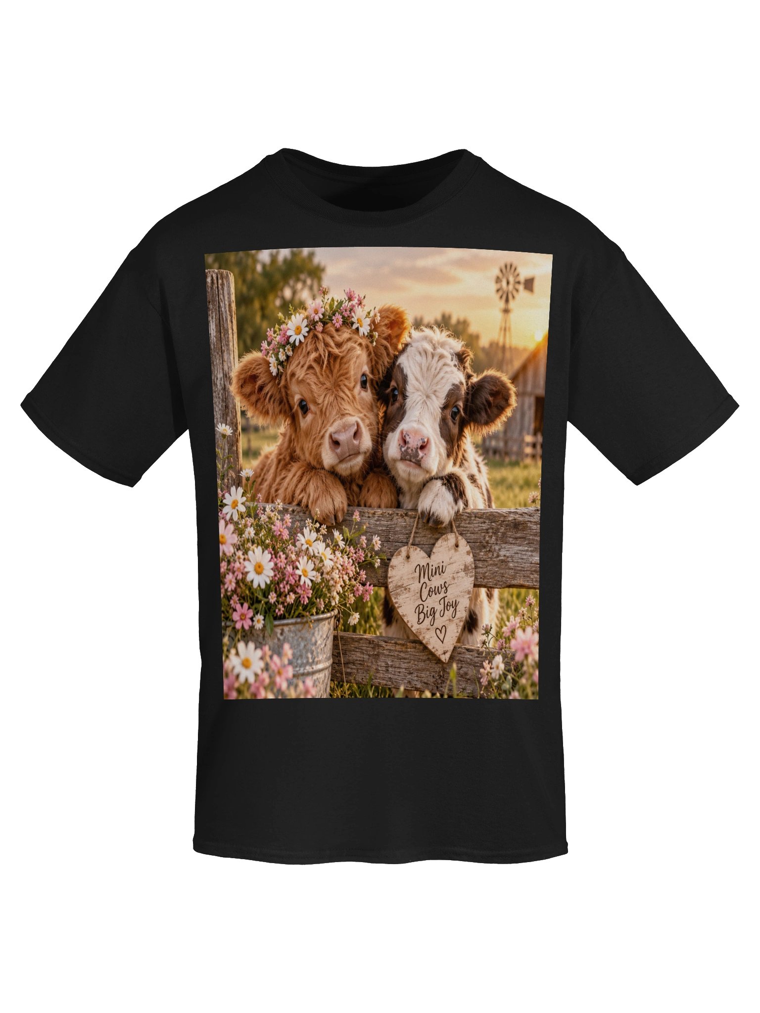 Mini Cows Big Joy Tee product image (5)