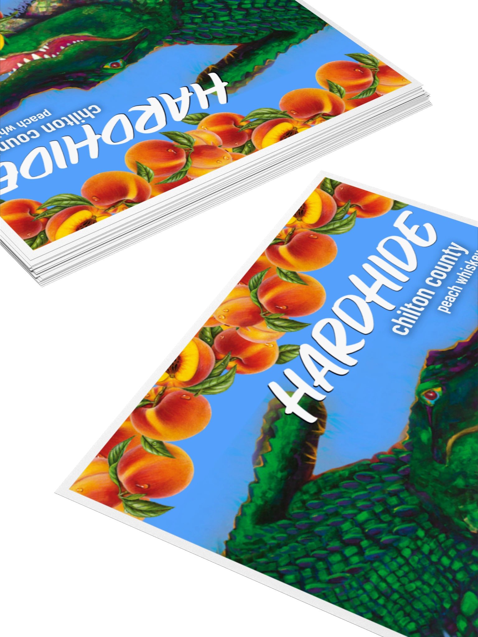 Hardhide Peach Whiskey Stickers product image (11)