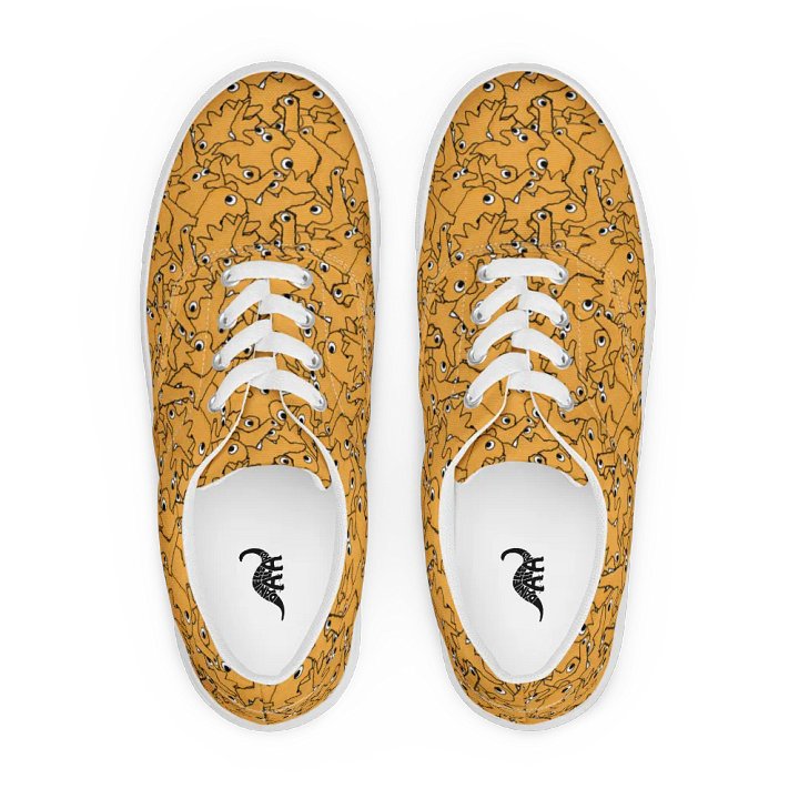 Dino Nuggies Lace-Up Canvas Shoes [Women's Sizes] product image (1)