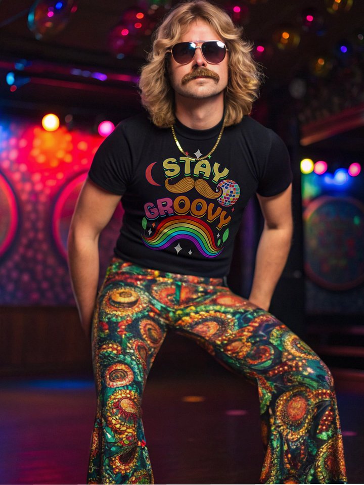 Groovy Vibes Retro T-Shirt product image (1)
