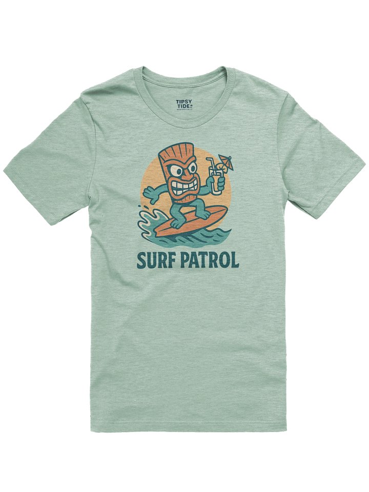 Surf Patrol Tiki Wave T-Shirt product image (2)