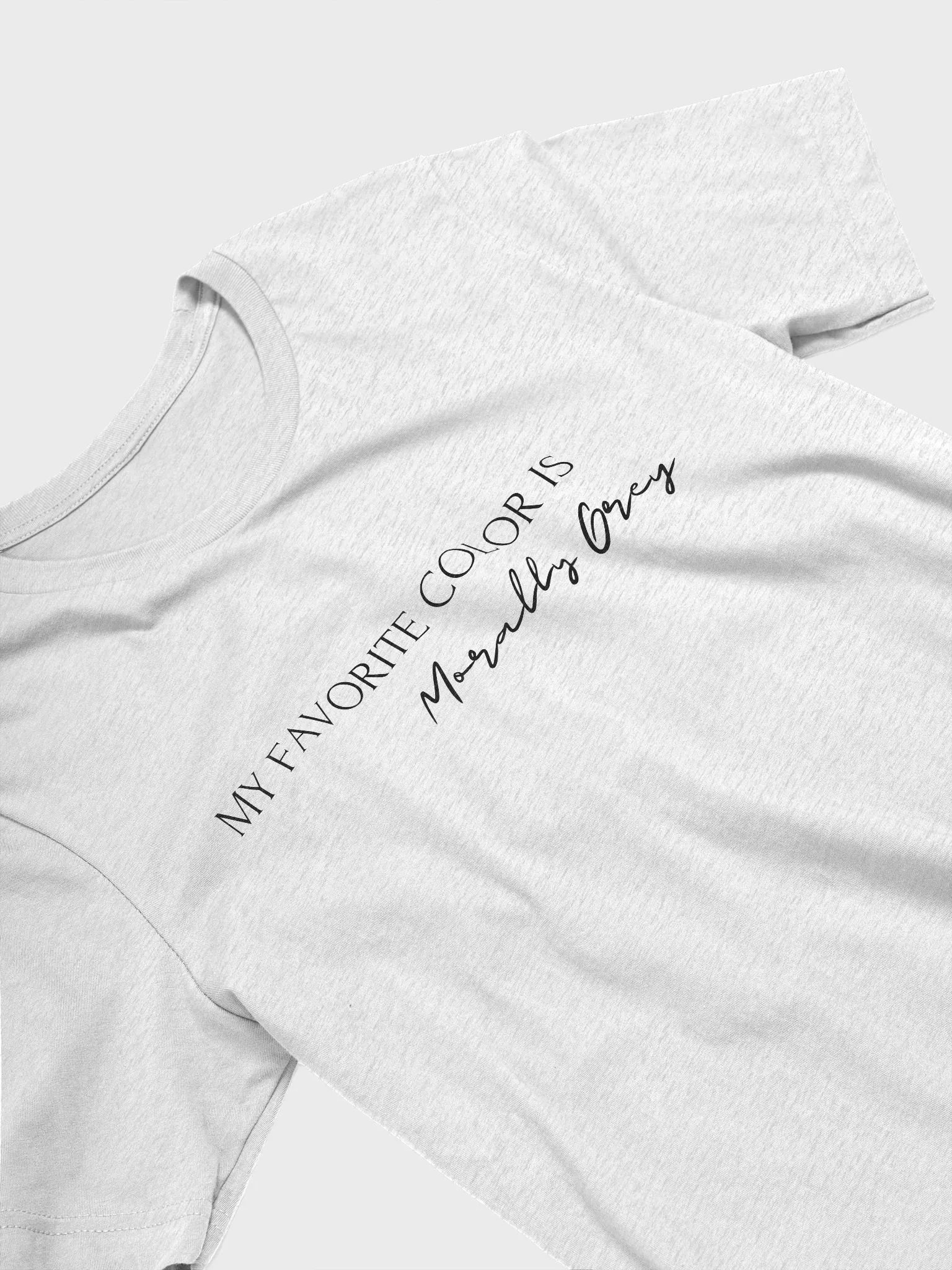 Morally Grey Shirt Black Font - Anders product image (16)