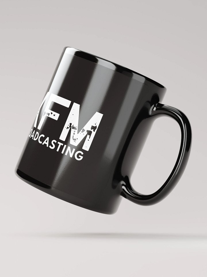KFM Broadcasting Black Glossy Mug product image (2)